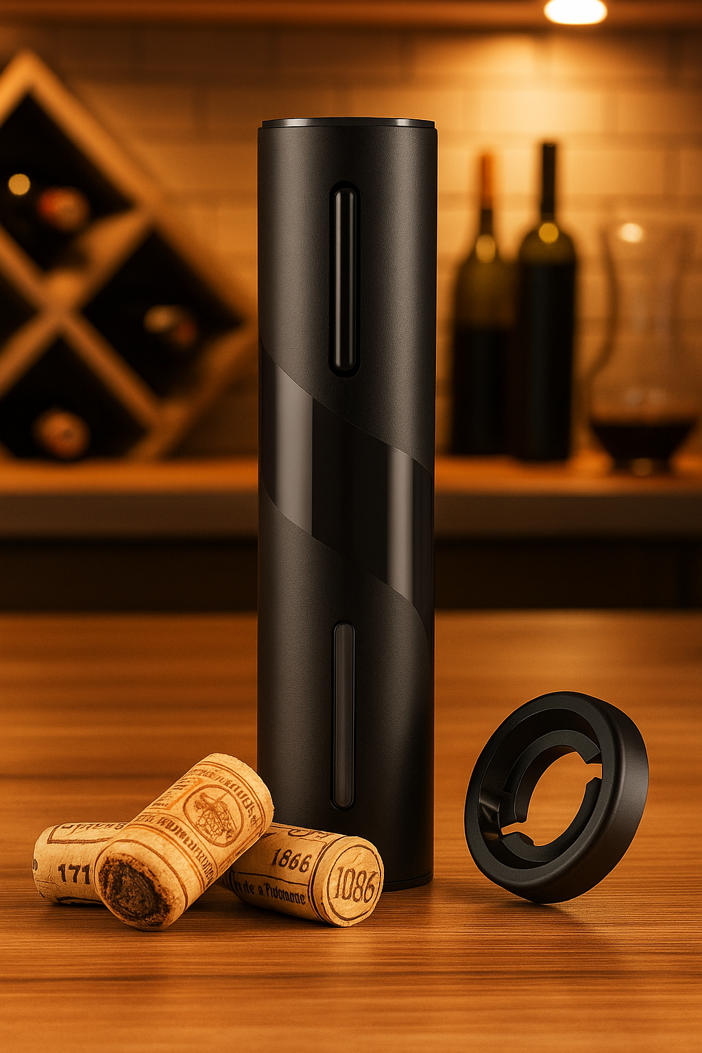 Oenova Electric Wine Opener and Aerator Set